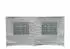 DEGAMO Palma Pavillonseitenteil 400cm, PVC weiß, mit Fenstern (560036)