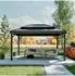 Sojag London 1014 Gartenpavillon 3x4m, Aluminium mit Stahldach (54923712-0)