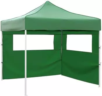 vidaXL Partyzelt 292x292x315cm Oxford-Stoff, gr&uuml;n