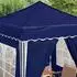 vidaXL Pop-up Partyzelt 195x195x245cm blau Oxford-Stoff