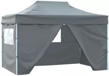 vidaXL Party-Zelt anthrazit 280x410x315cm Oxford-Stoff