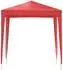vidaXL Party-Zelt 200x200x240cm, PE und Stahl, rot