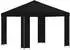 vidaXL Pavillon 3x3m Polyester 190gsm schwarz (900358)