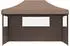 vidaXL Party-Zelt 292x440x315cm Oxford-Stoff, braun