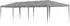 vidaXL Partyzelt 900x300x255cm PE und Stahl hellgrau (42032991)
