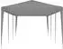 vidaXL Partyzelt 900x300x255cm PE und Stahl hellgrau (42032991)