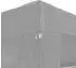 vidaXL Partyzelt 900x300x255cm PE und Stahl hellgrau (42032991)
