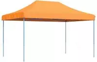 vidaXL Partyzelt 292 x 440 x 315 cm Orange Oxford-Stoff