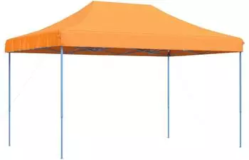 vidaXL Party-Zelt 292x440x315cm, orange, Oxford-Stoff