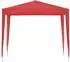 vidaXL Partyzelt 250x250x240cm, rot, PE und Stahl (42032986)