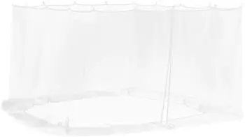 vidaXL Moskitonetz f&uuml;r Pavillon 220 Mesh, Polyester, wei&szlig;