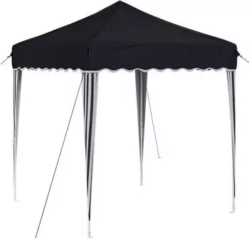 vidaXL Pop-up Partyzelt 195x195x245cm anthrazit Oxford-Stoff (42019715)