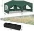 Woltu Faltpavillon 3x6m mit Seitenteilen, wasserdicht, grün (W0UETT0062)
