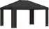 vidaXL Pavillon 4x3m Polyester & Stahl 190gsm anthrazit (900375)