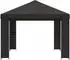 vidaXL Pavillon 4x3m Polyester & Stahl 190gsm anthrazit (900375)
