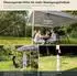 Skandika Solvorn Pop-Up-Faltpavillon 3,6x3,6m Stahl UV-Schutz 50+ (60430)