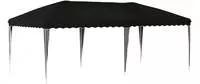 vidaXL Pop-up Partyzelt 575 x 290 x 245 cm Schwarz