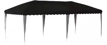 vidaXL Pop-up Partyzelt 575x290x245cm, schwarz