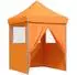 vidaXL Partyzelt 200x200x306cm, Oxford-Stoff, orange