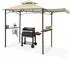 TecTake Grillpavillon Maracaibo mit Markise, wetterfest, UV-Schutz, 316x150x250cm, sandfarben