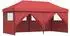 vidaXL Partyzelt 292x580x315cm bordeauxrot Oxford-Stoff
