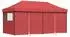 vidaXL Partyzelt 292x580x315cm bordeauxrot Oxford-Stoff