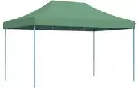 vidaXL Partyzelt 292 x 440 x 315 cm Gr&uuml;n Oxford-Stoff