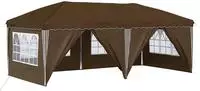 vidaXL Pop-up Partyzelt 575 x 288 x 245 cm Taupe