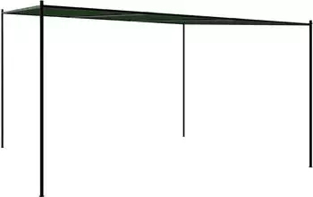 vidaXL Pavillon 4x3,98x2,67m grün, Polyester und Stahl (42030533)