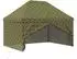vidaXL Zelt mit 4 Seitenwänden 2,95x4,1m, Army-Tarnung