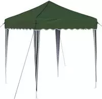 vidaXL Pop-up Partyzelt 195 x 195 x 245 cm Gr&uuml;n Oxford-Stoff