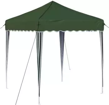 vidaXL Pop-up Partyzelt 195x195x245cm, gr&uuml;n, Oxford-Stoff (42019717)