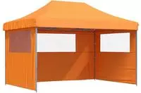 vidaXL Party-Zelt 279 x 410 x 315 cm Orange Oxford-Stoff
