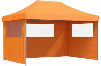 vidaXL Partyzelt 279x410x315cm, orange, Oxford-Stoff