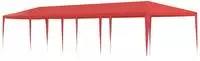 vidaXL Partyzelt Rot 1200 x 300 x 255 cm PE und Stahl