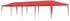 vidaXL Partyzelt 1200x300x255cm PE und Stahl, rot (42032992)