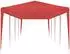 vidaXL Partyzelt 1200x300x255cm PE und Stahl, rot (42032992)