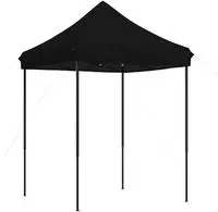 vidaXL Partyzelt 200 x 200 x 306 cm Schwarz Oxford-Stoff