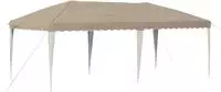 vidaXL Pop-up Partyzelt 575 x 290 x 245 cm Creme