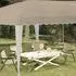 vidaXL Pop-up Partyzelt 575x290x245cm, creme