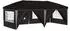 vidaXL Pop-up-Partyzelt 575x288x245cm, 210D Oxford, schwarz
