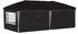 vidaXL Pop-up-Partyzelt 575x288x245cm, 210D Oxford, schwarz