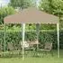vidaXL Pop-up Partyzelt 195x195x245cm, Oxford-Stoff, creme
