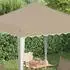 vidaXL Pop-up Partyzelt 195x195x245cm, Oxford-Stoff, creme