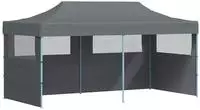 vidaXL Partyzelt 291 x 580 x 315 cm Anthrazit Oxford-Stoff