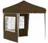 vidaXL Pop-up Partyzelt 195x195x245cm Oxford-Stoff braun (42019731)