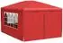 vidaXL Partyzelt mit Wand rot 400x300x255cm PE und Stahl (42032347)