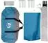 vidaXL Kuppelzelt 4x4m blau, Polyester/Stahl