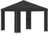 vidaXL Pavillon 3x3m Polyester 190gsm anthrazit (900351)