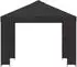 vidaXL Pavillon 3x3m Polyester 190gsm anthrazit (900351)